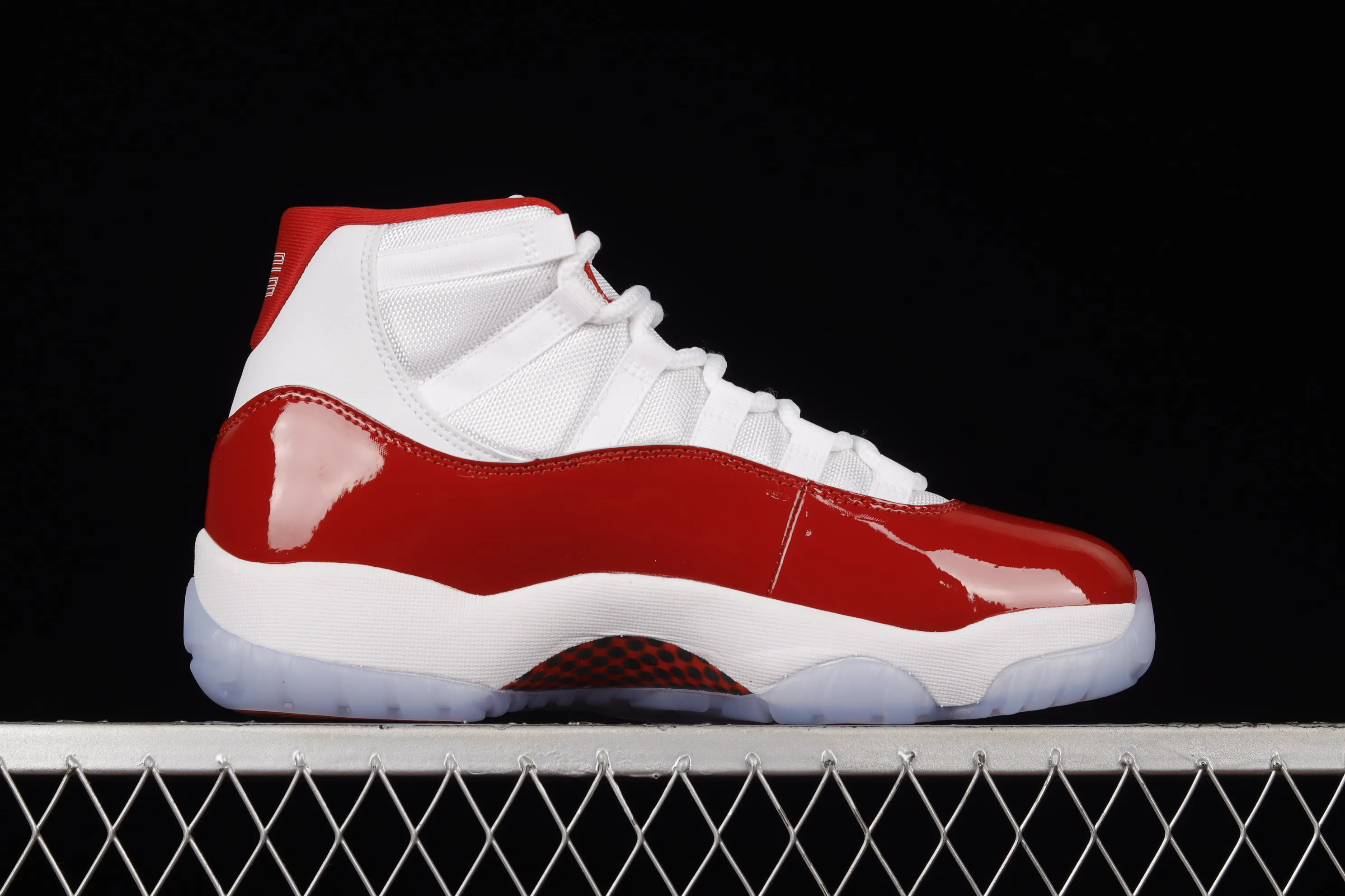 All categories Air Jordan Jordan series basketball shoes Air Jordan 11 L version Air Jordan 11 "Cherry" AJ11 Joe 11 cherry red high-top basketball shoes CT8012-116